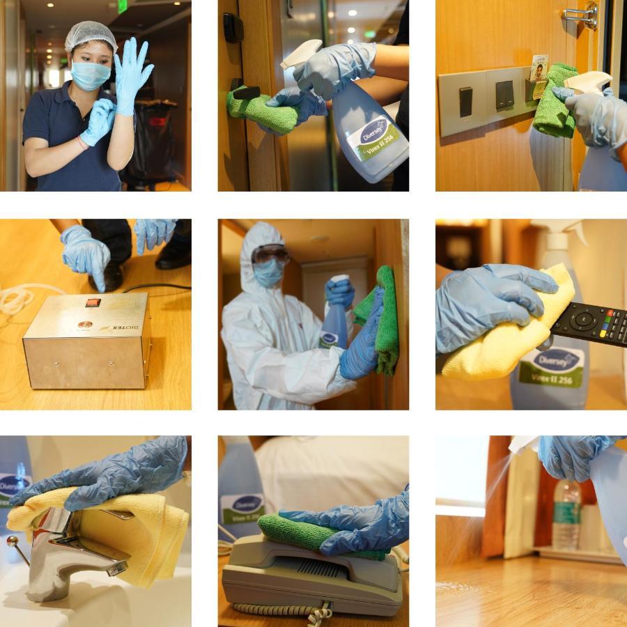 Novotel Chennai Chamiers Road Exterior foto Disinfection of a hospital room